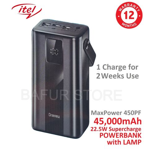 ITEL POWERBANK 45,000MAH