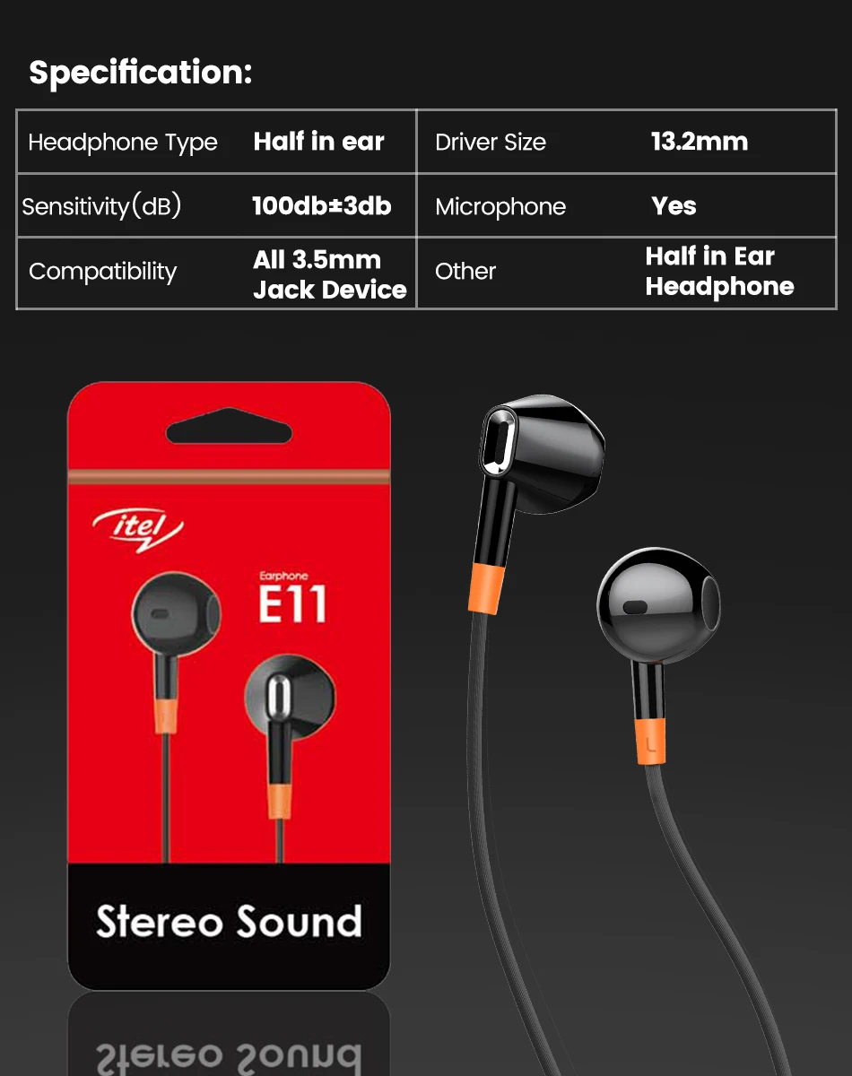 ITEL E11 EARPIECE