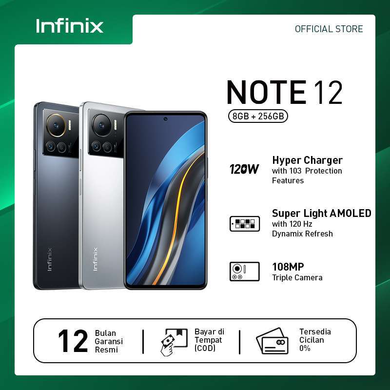 INFINIX NOTE 12 VIP(8/256GB)X6