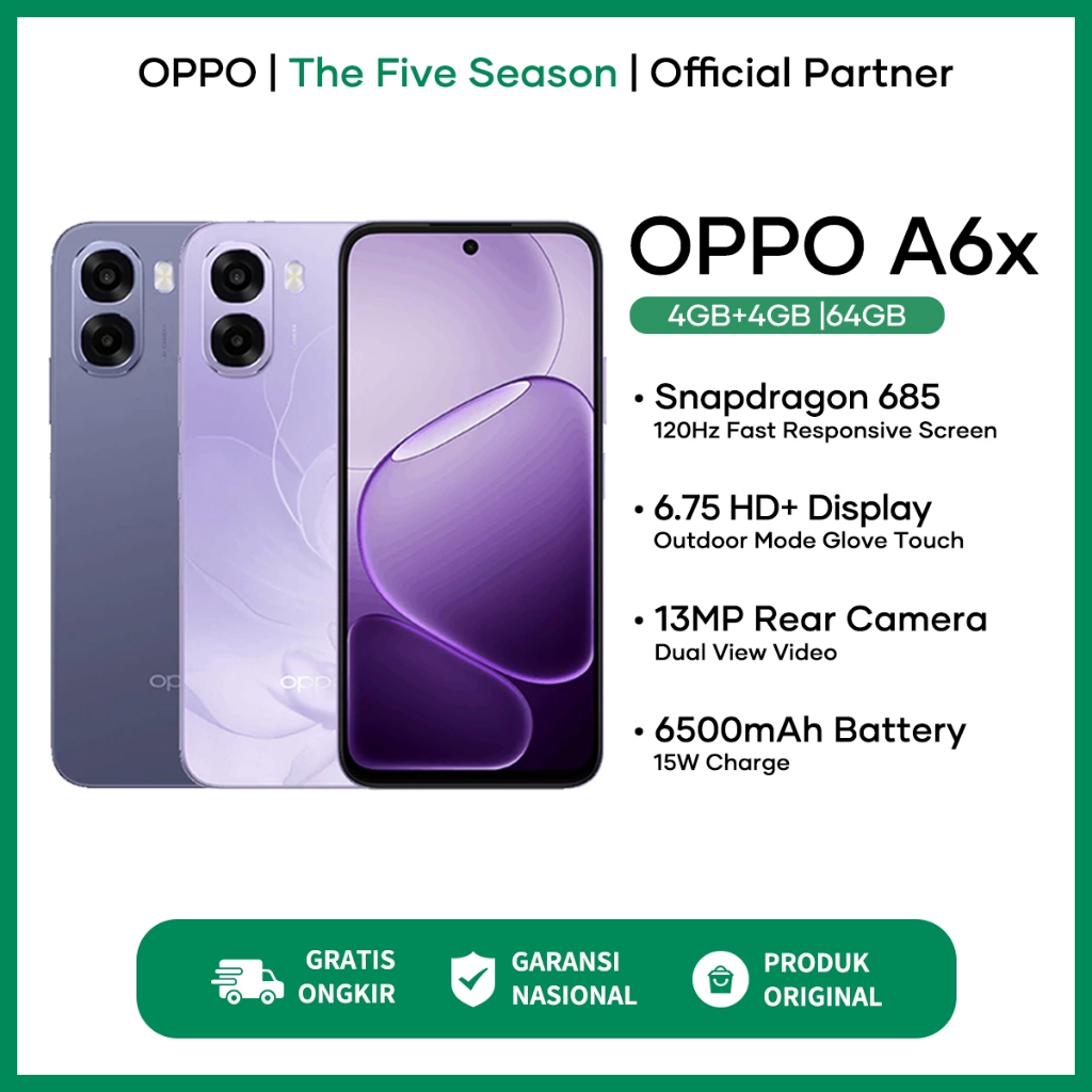 OPPO A6X(4/128 GB)