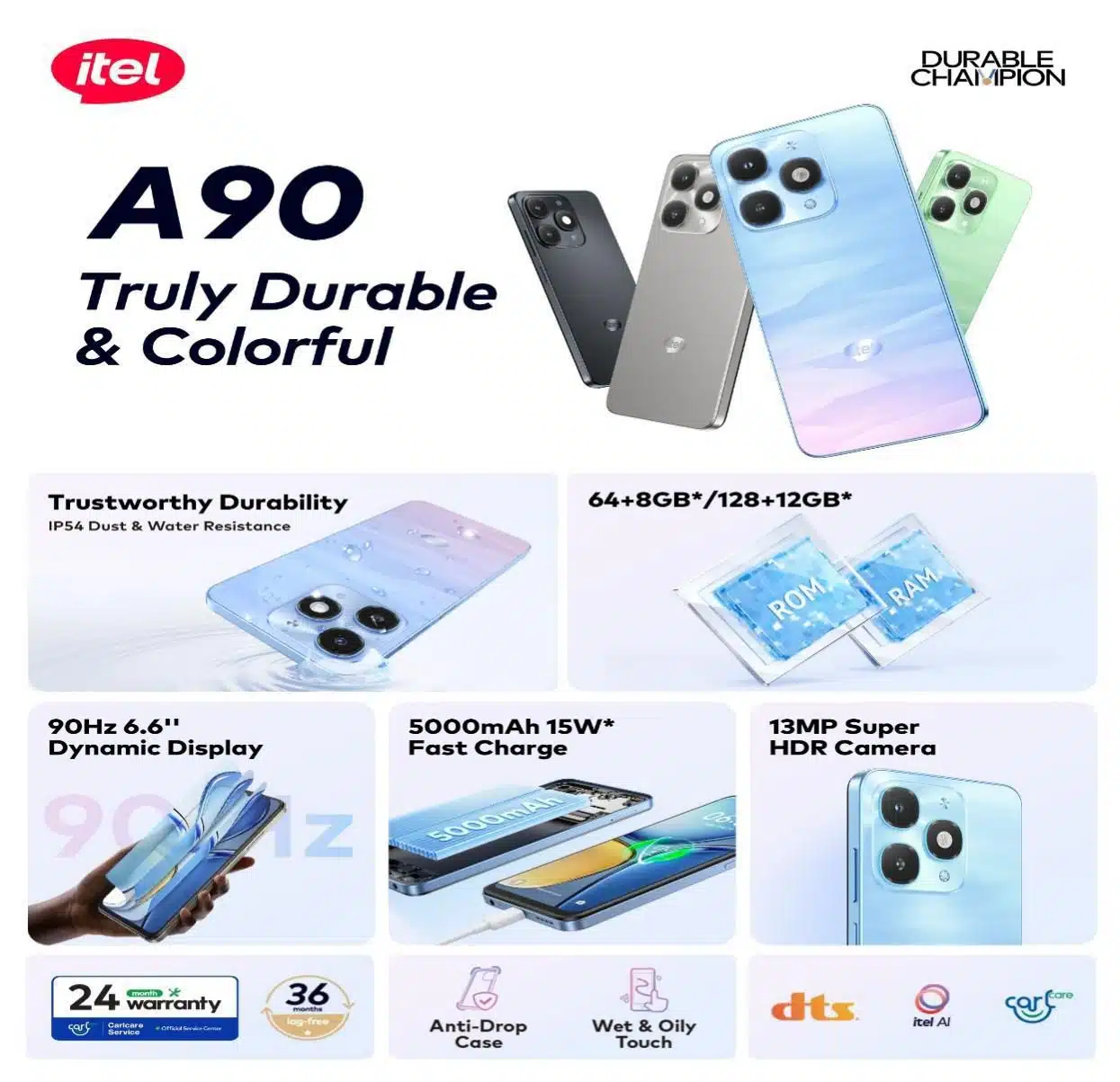 ITEL A90(3/64 GB)