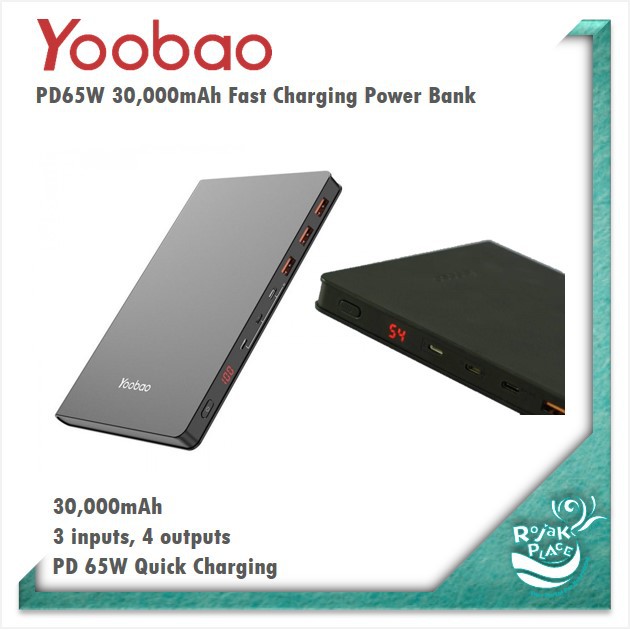 YOOBAO PBANK 30,000MAH(65W)