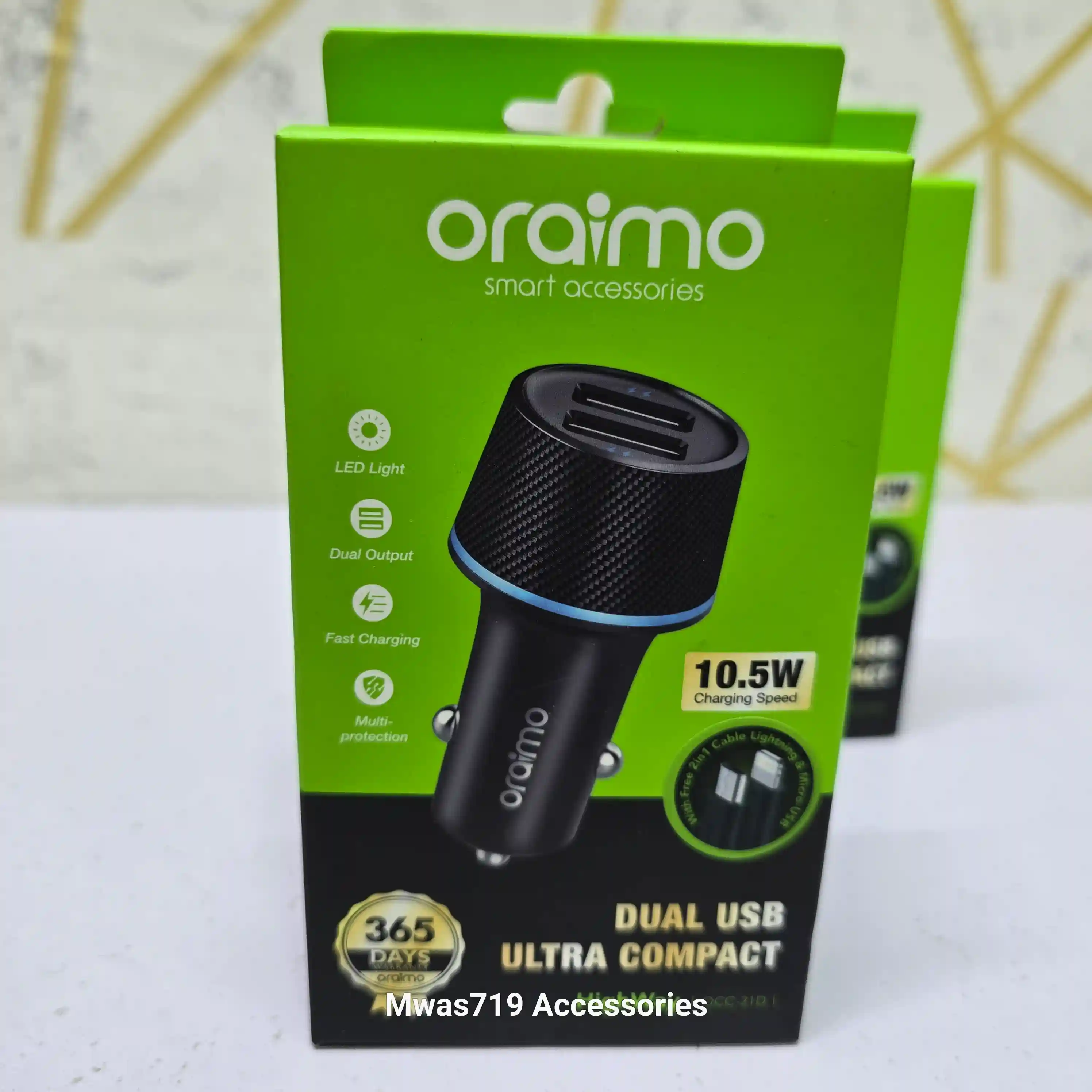 ORAIMO HIGHWAY CAR CHARGER
