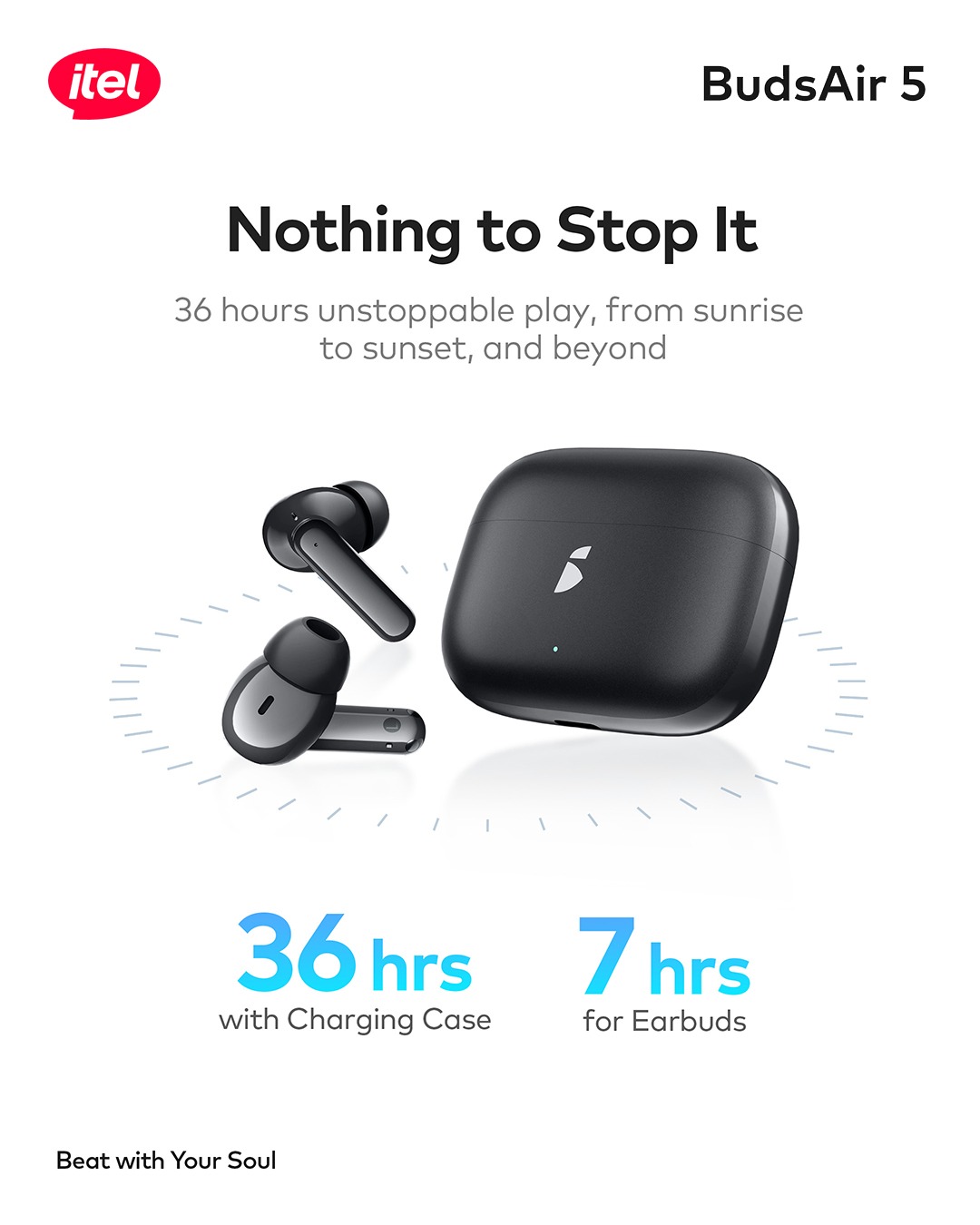 ITEL BUDS AIR5 IEW-50