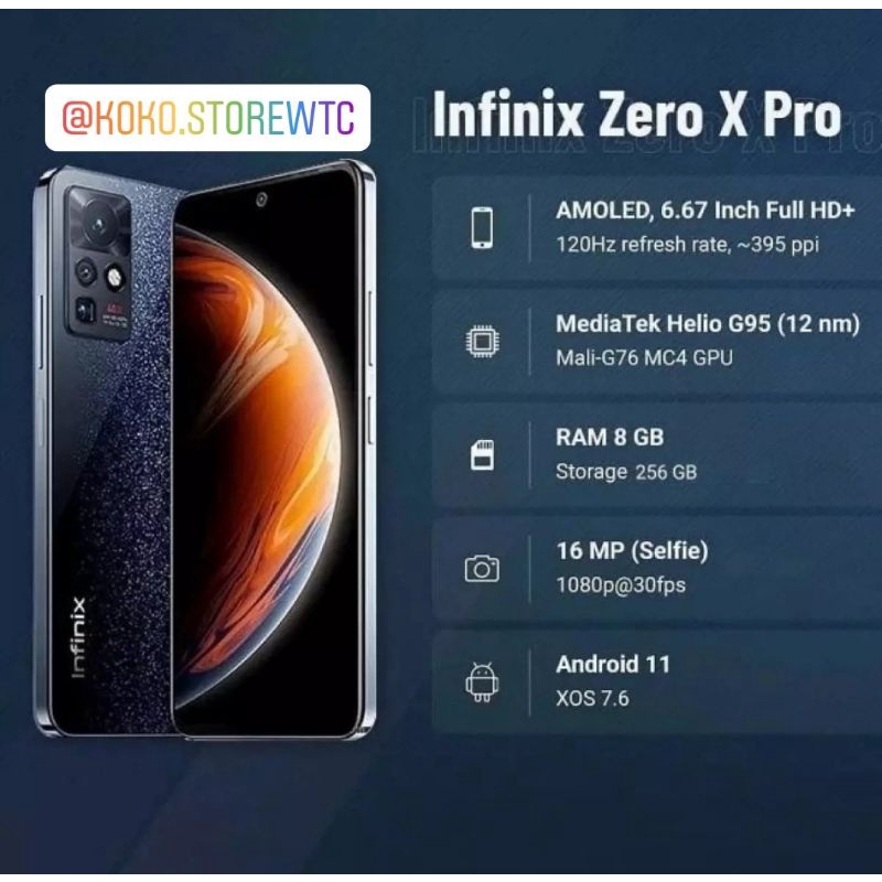 INFINIX ZERO XPRO(8/256 GB)