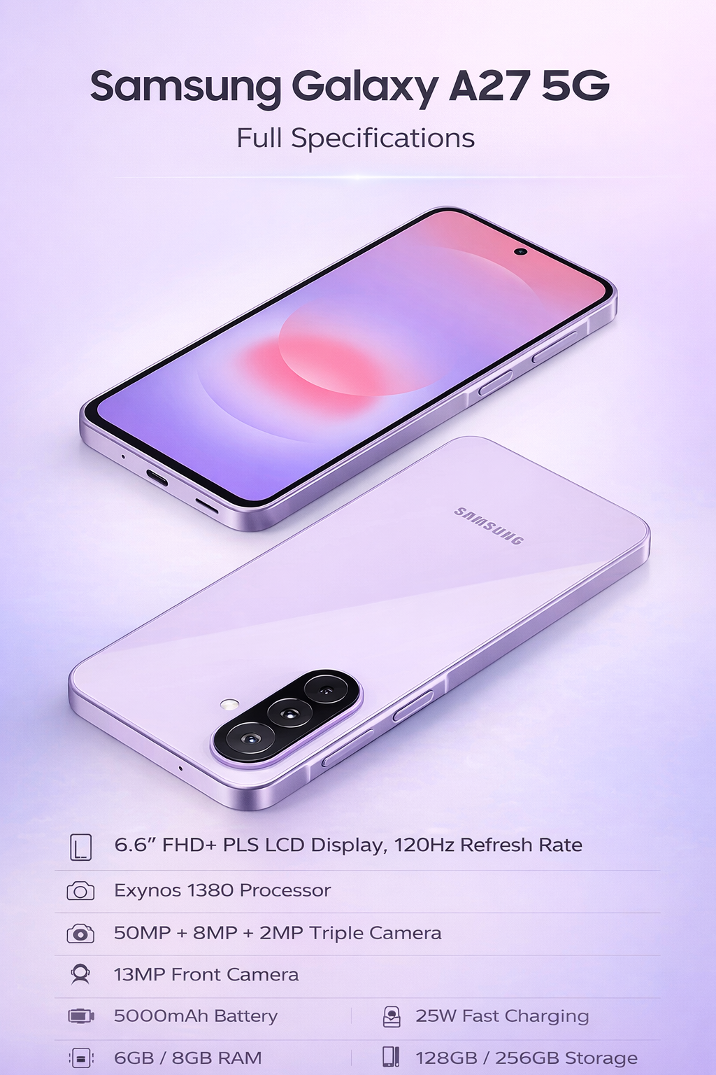 SAMSUNG A27(8/256)5G