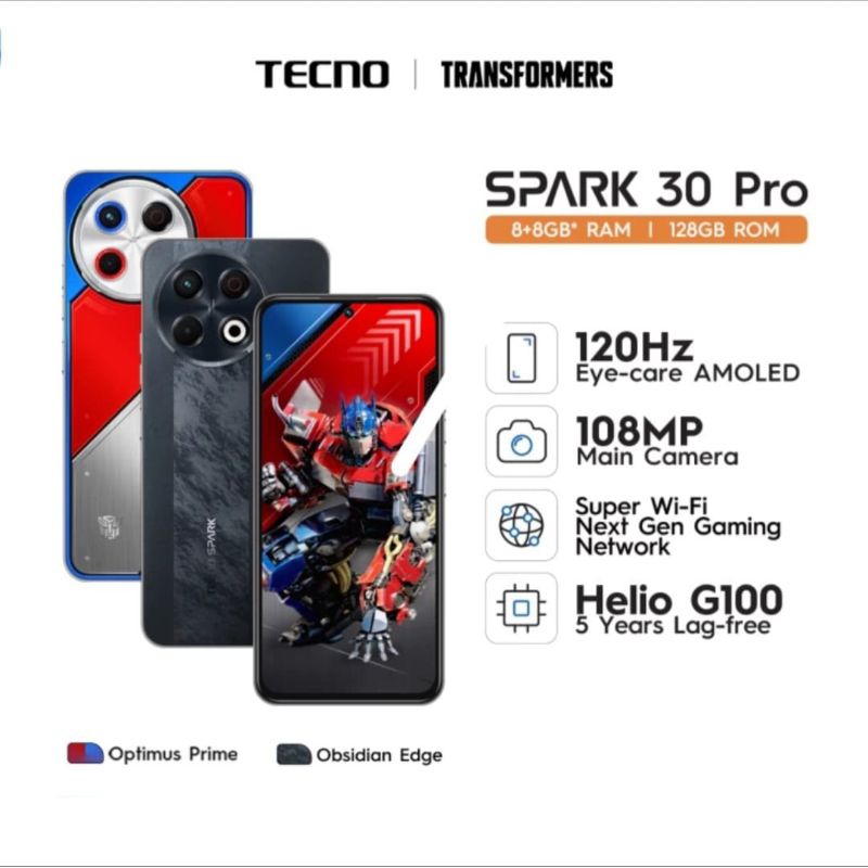 TECNO SPARK 30 PRO(8/128 GB) K