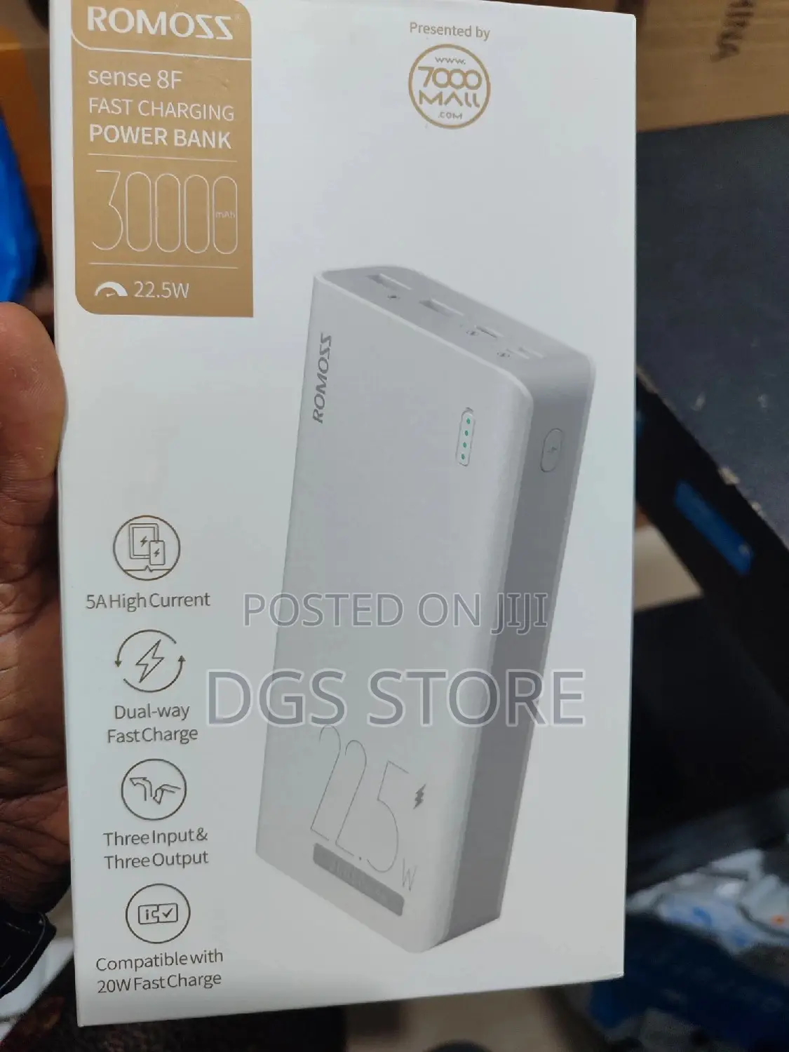ROMOSS POWERBANK 30,000MAH(8F)
