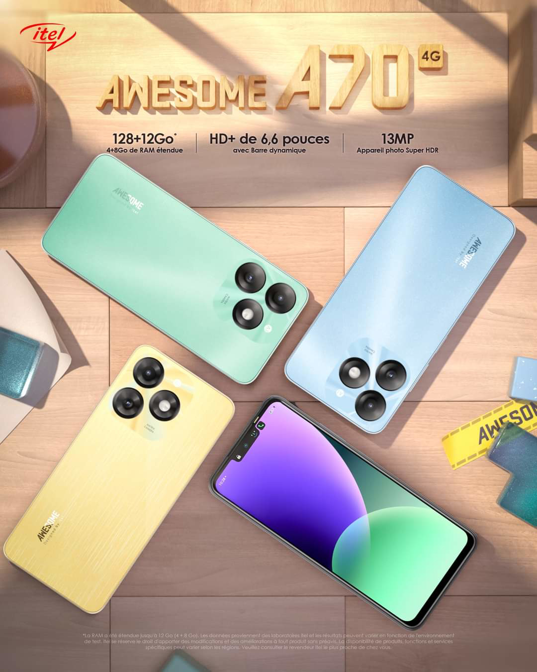 ITEL A70(3+5+128)