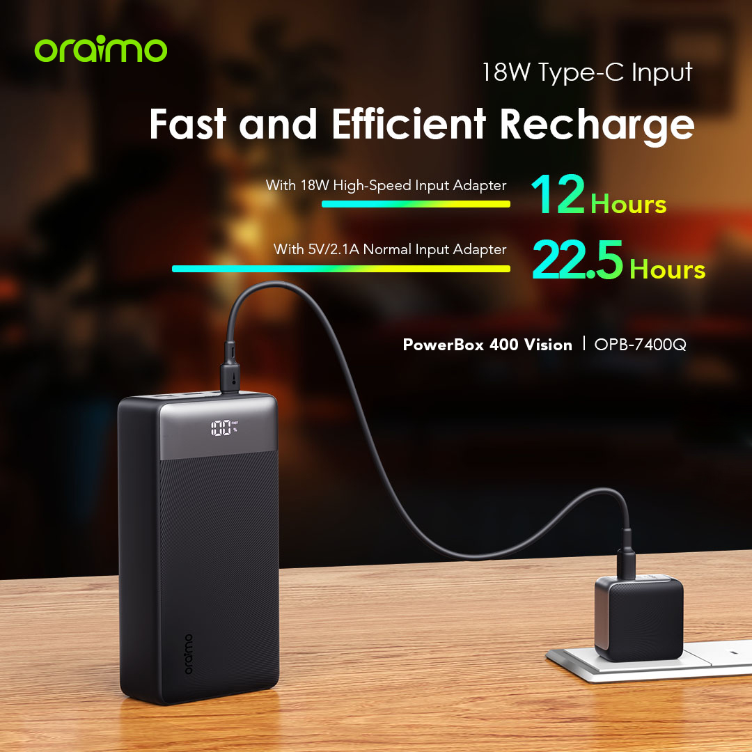 ORAIMO 40,000 POWERBOX 400 V