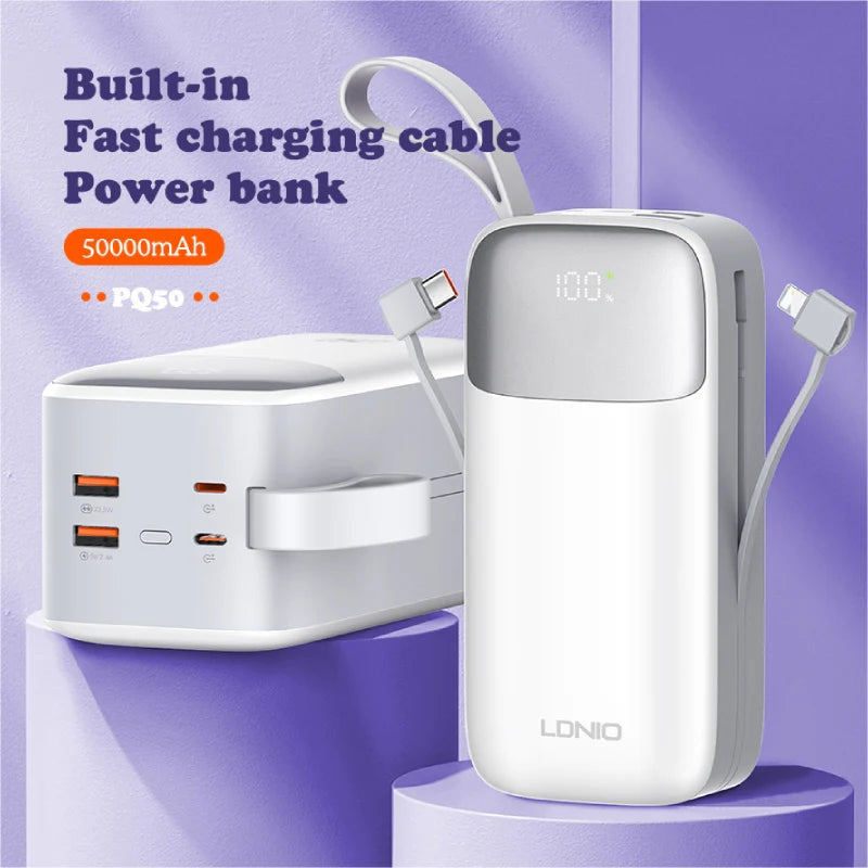 LDNIO POWERBANK 50,000MAH