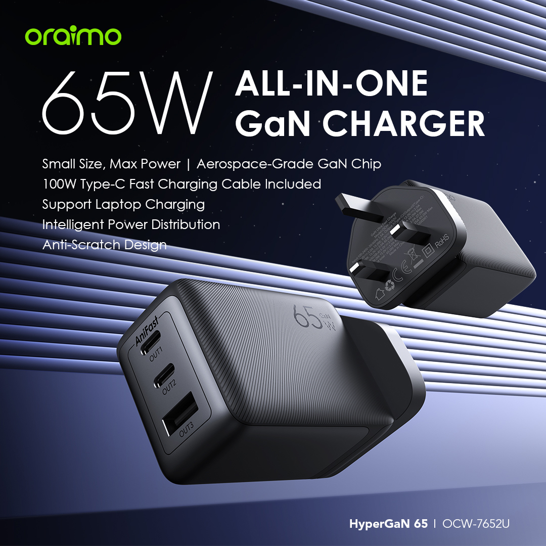 ORAIMO HYPERGAN 65W