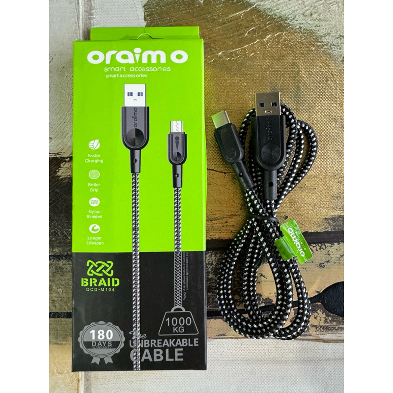 ORAIMO TYPE C USB2 IN 1 CABLE