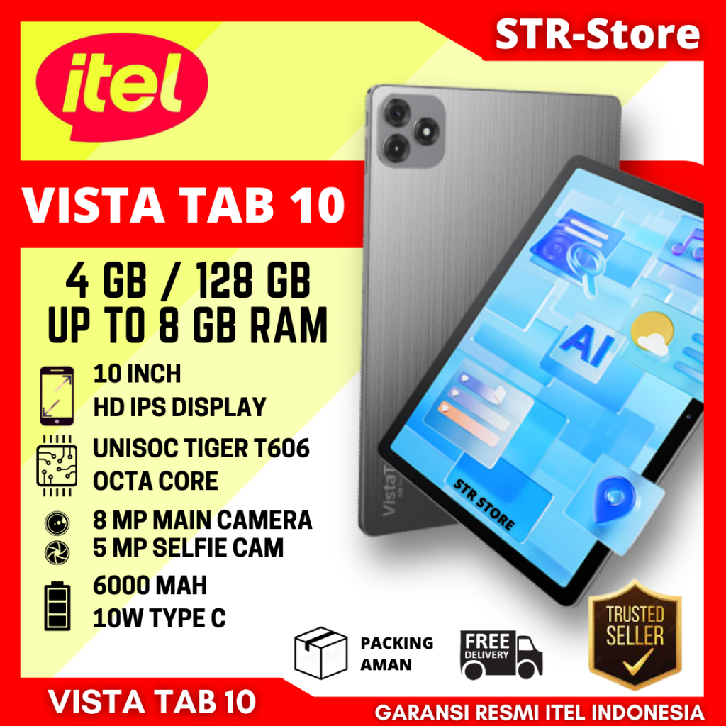 ITEL VISTA TAB(4/128 GB)