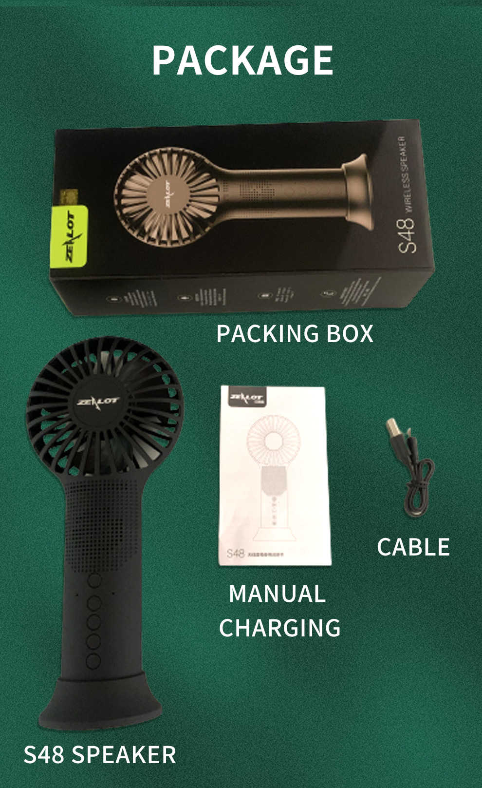 ZEALOT S48 SPEAKER