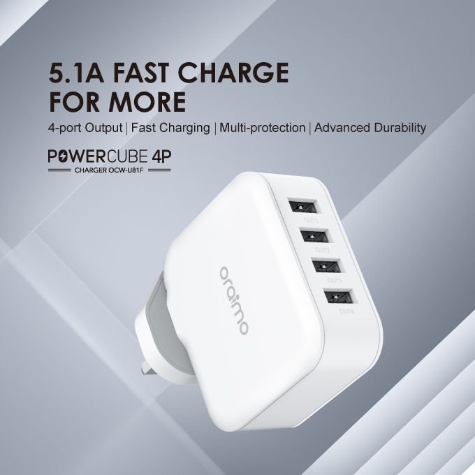 ORAIMO 4PORT CHARGER