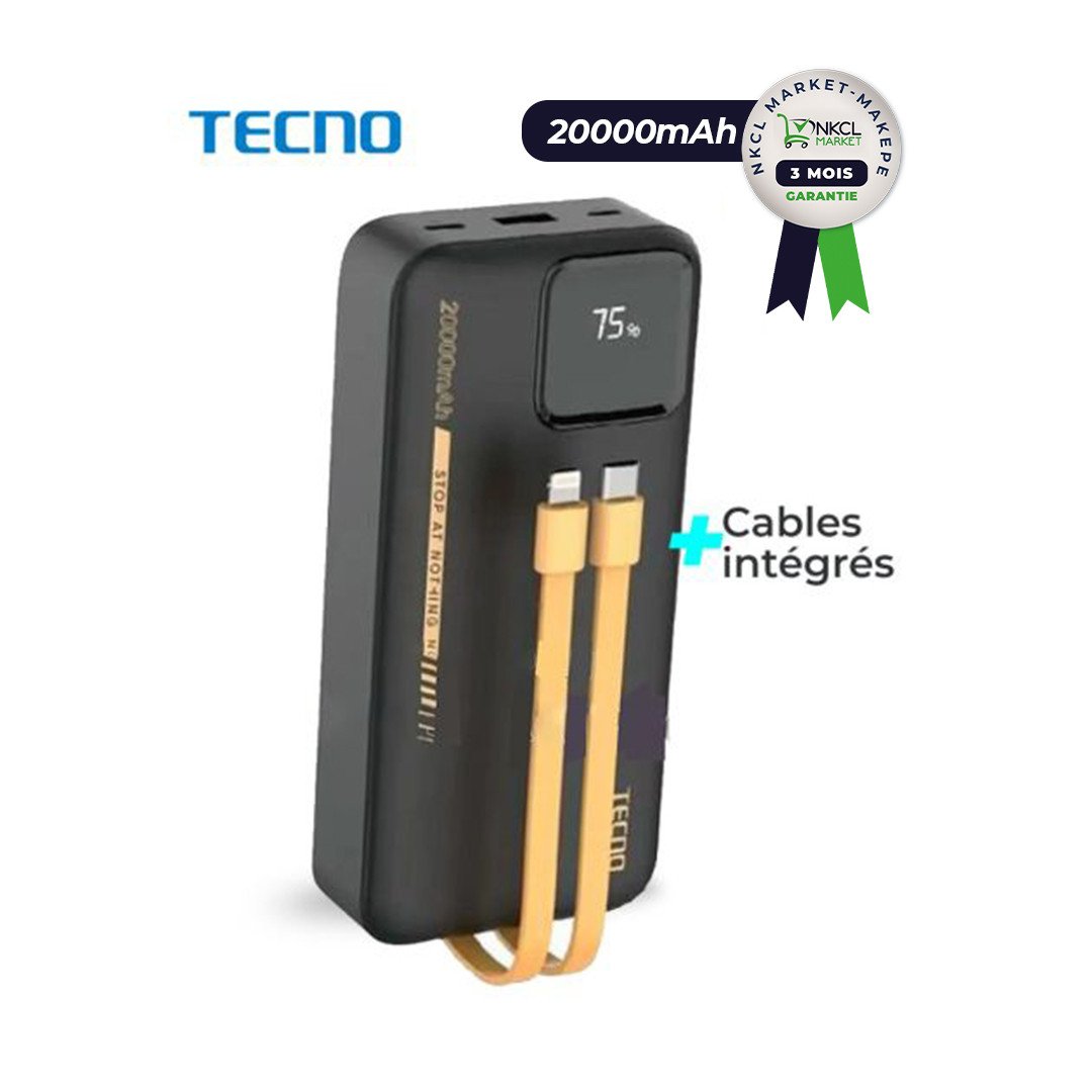 TECNO POWER BANK 10,000MAH