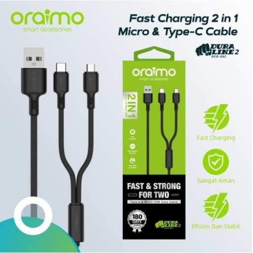 ORAIMO UNIVERSAL 2 IN 1 DATA C