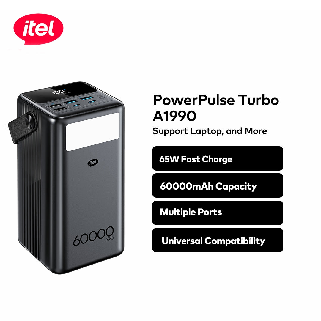 ITEL 60,000MAH POWERBANK A1990