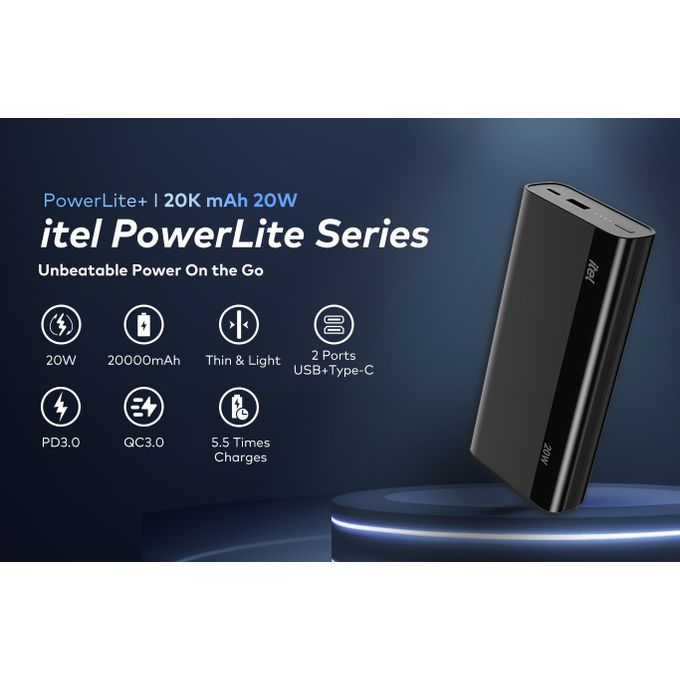 ITEL 20,000MAH T162 15W