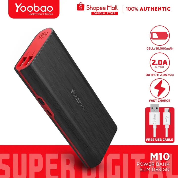YOOBAO PBANK(10000MAH)M10