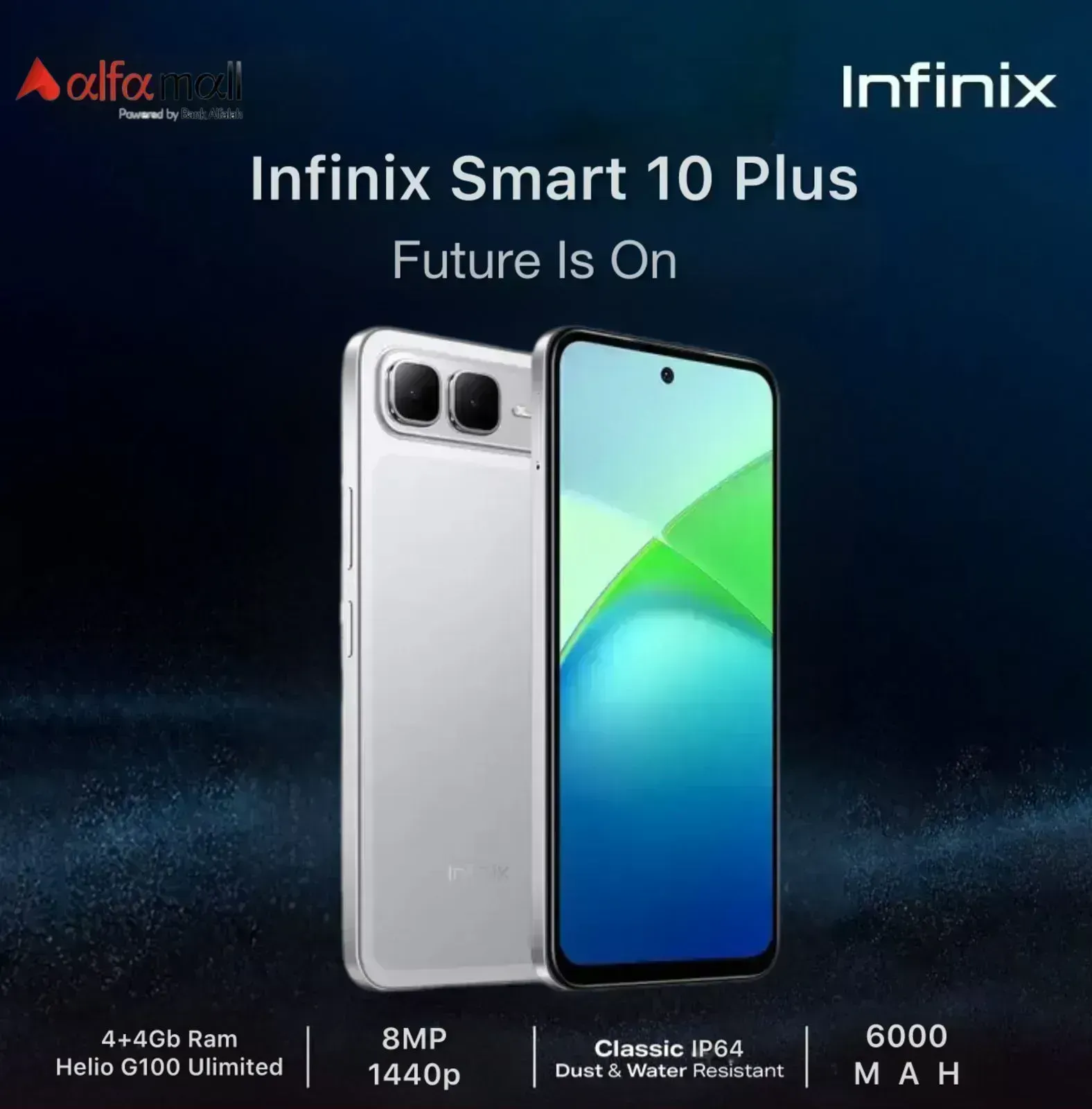 INFINIX SMART 10 PLUS(4/128 GB