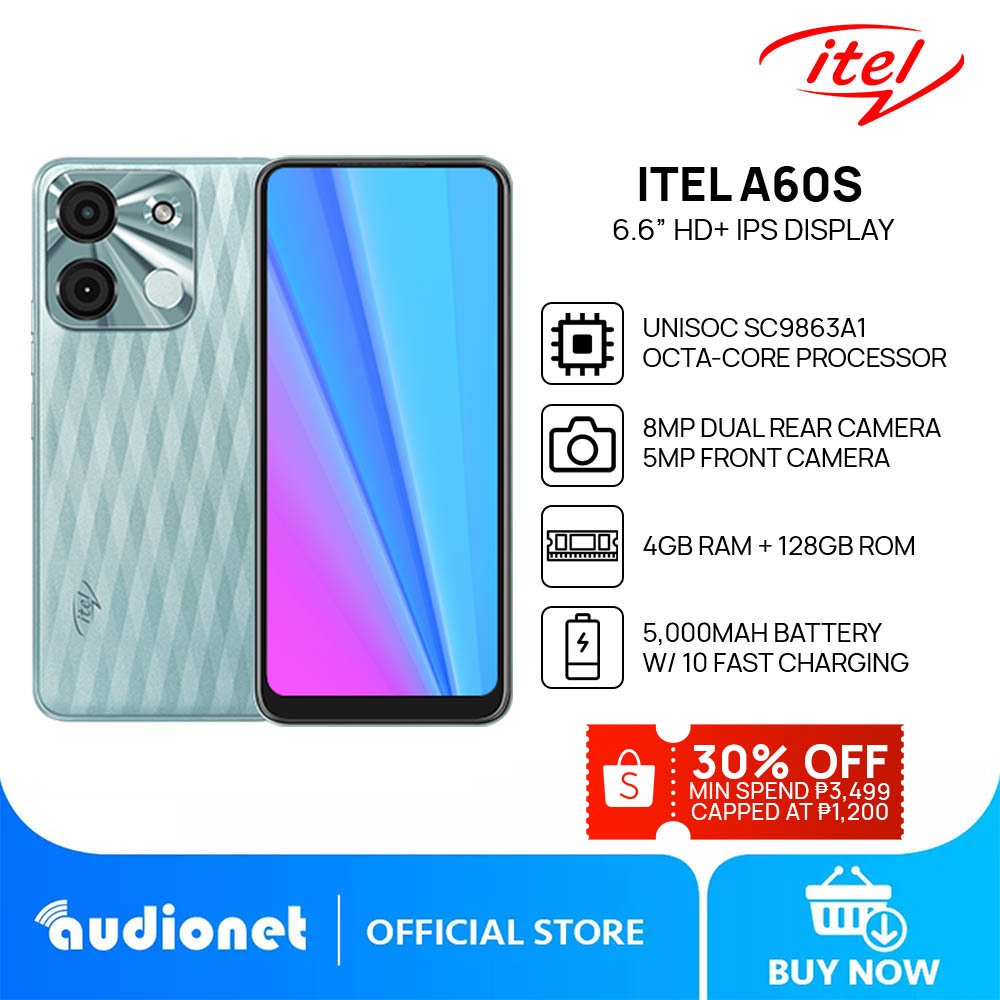 ITEL A60S(4/128GB)