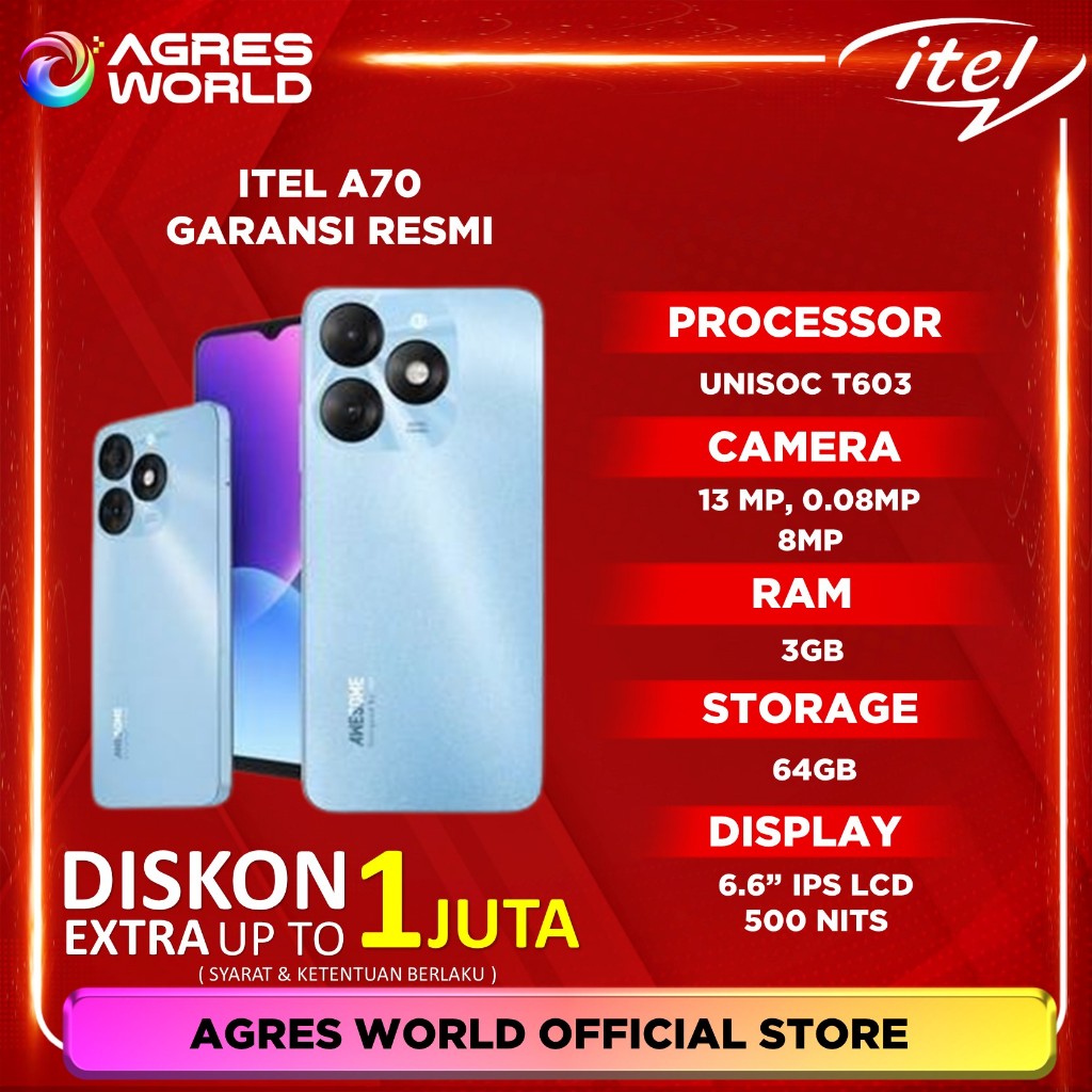 ITEL A70(3/64GB)