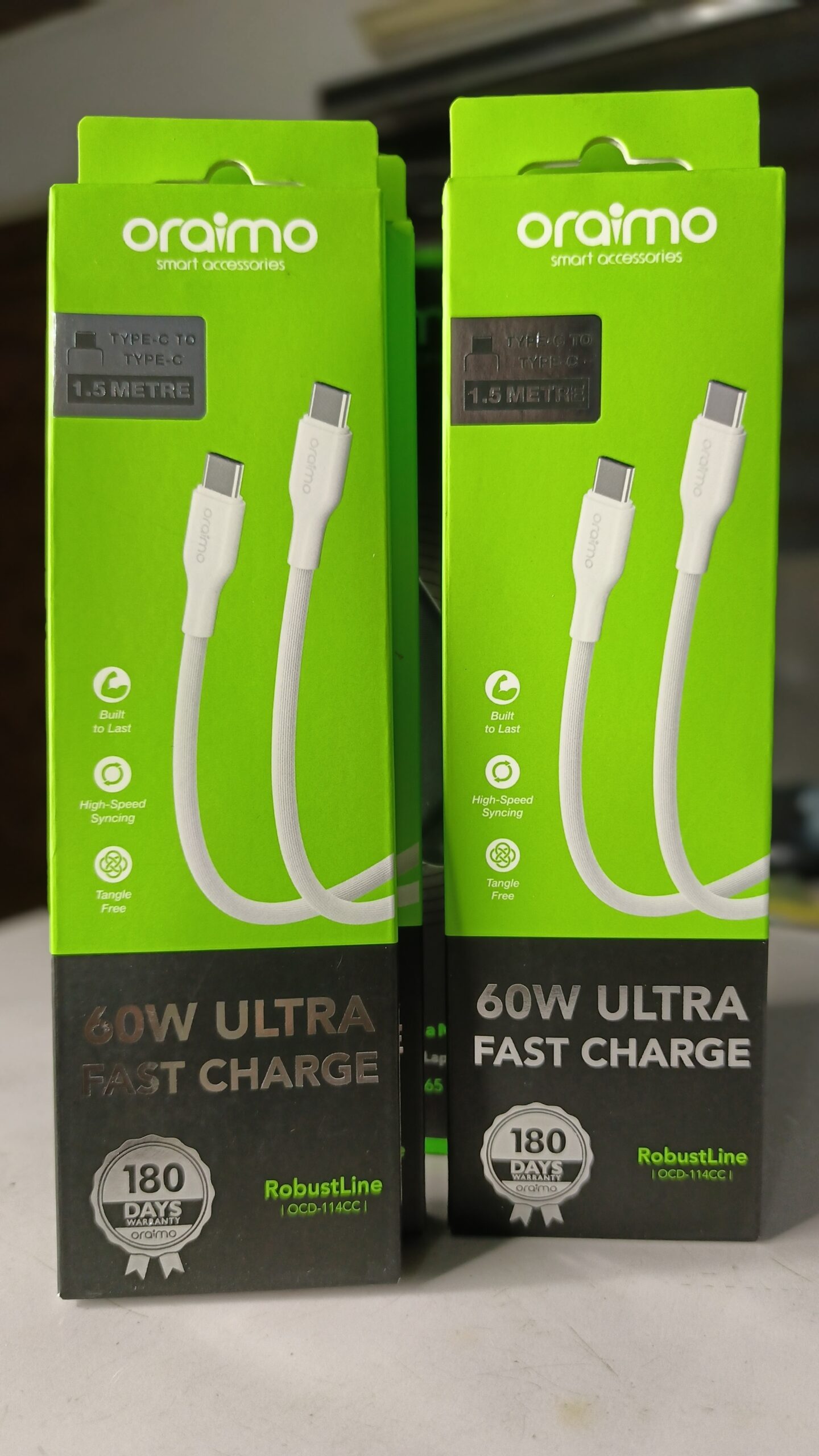 ORAIMO SACHET TYPE C CABLE 114