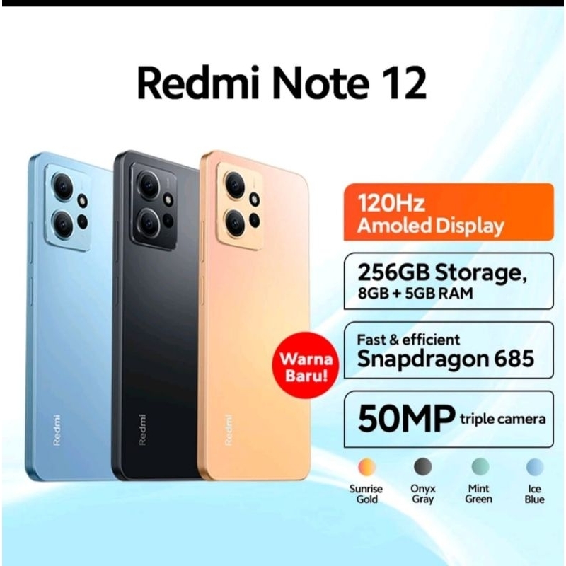REDMI NOTE 12(8/256)