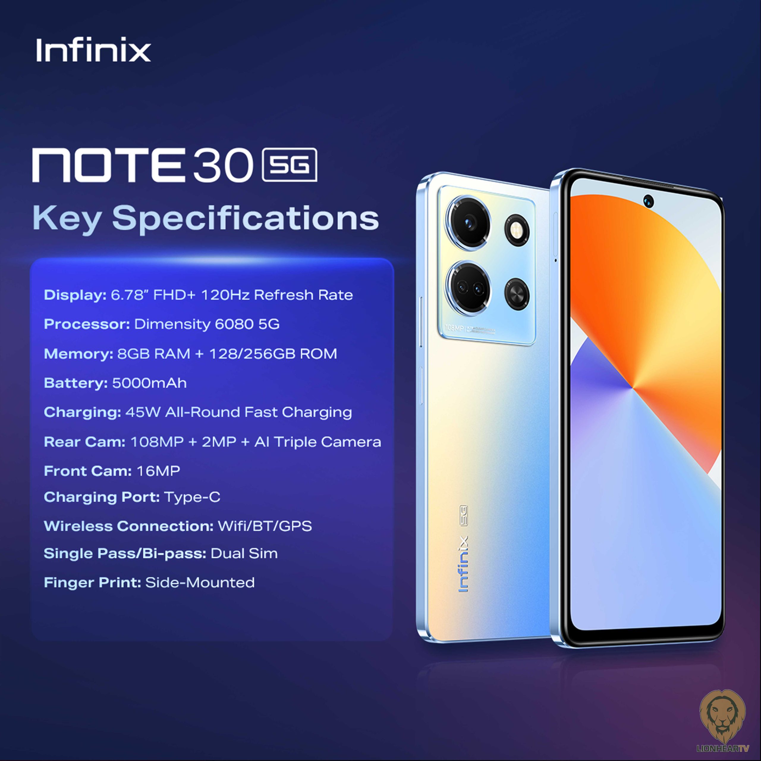 INFINIX NOTE 30(4/128)5G